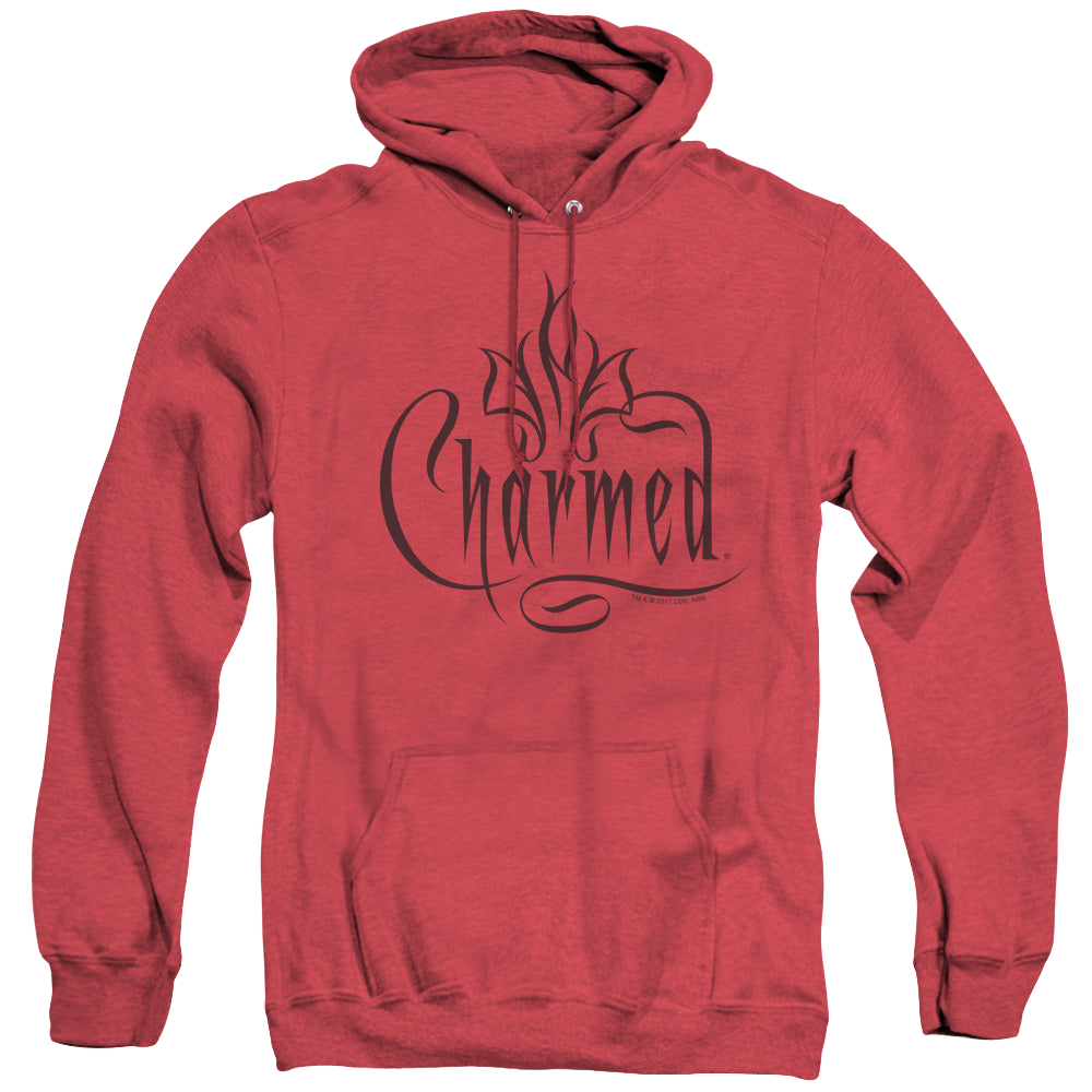 Charmed Charmed Logo - Heather Pullover Hoodie Heather Pullover Hoodie Charmed