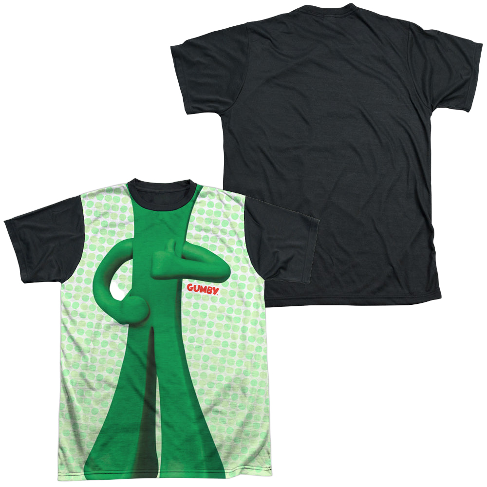 Gumby Gum Me Sub - Men's Black Back T-Shirt Men's Black Back T-Shirt Gumby