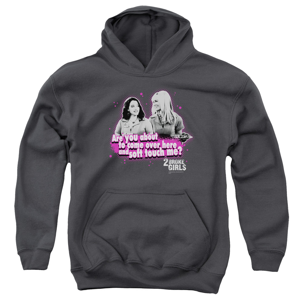 2 Broke Girls Soft Touch - Youth Hoodie Youth Hoodie (Ages 8-12) 2 Broke Girls