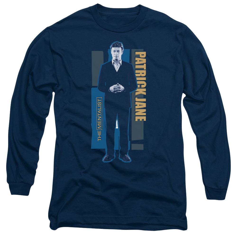 Mentalist, The Patrick Jane - Men's Long Sleeve T-Shirt Men's Long Sleeve T-Shirt The Mentalist
