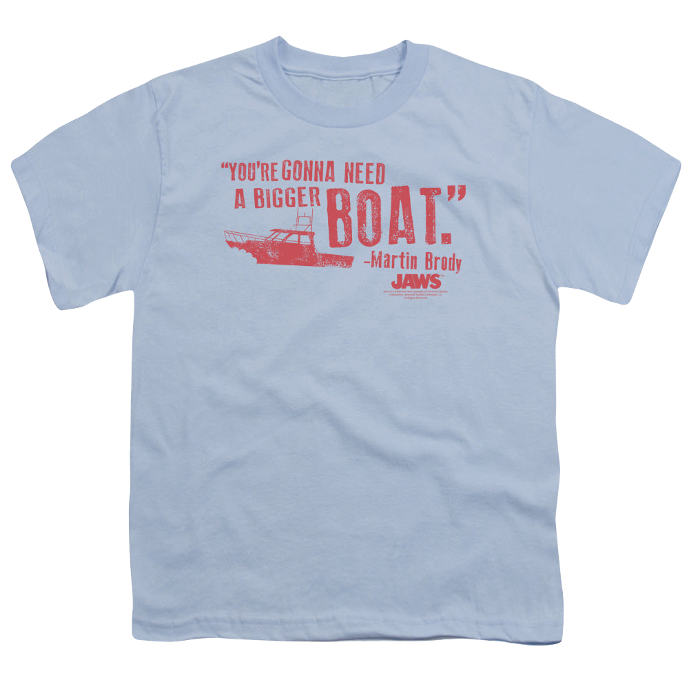 Jaws Bigger Boat - Youth T-Shirt Youth T-Shirt (Ages 8-12) Jaws