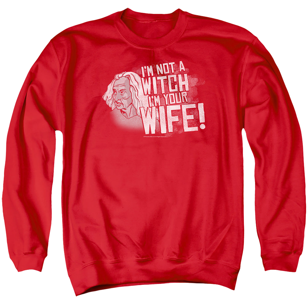 Princess Bride, The Not A Witch - Men's Crewneck Sweatshirt Men's Crewneck Sweatshirt The Princess Bride