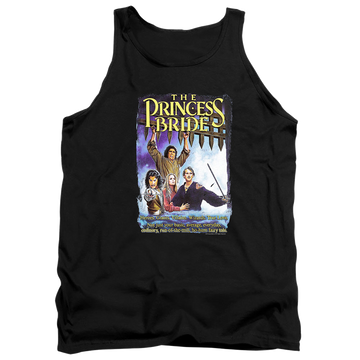 Black men's tank with The Princess Bride Alt Poster graphic