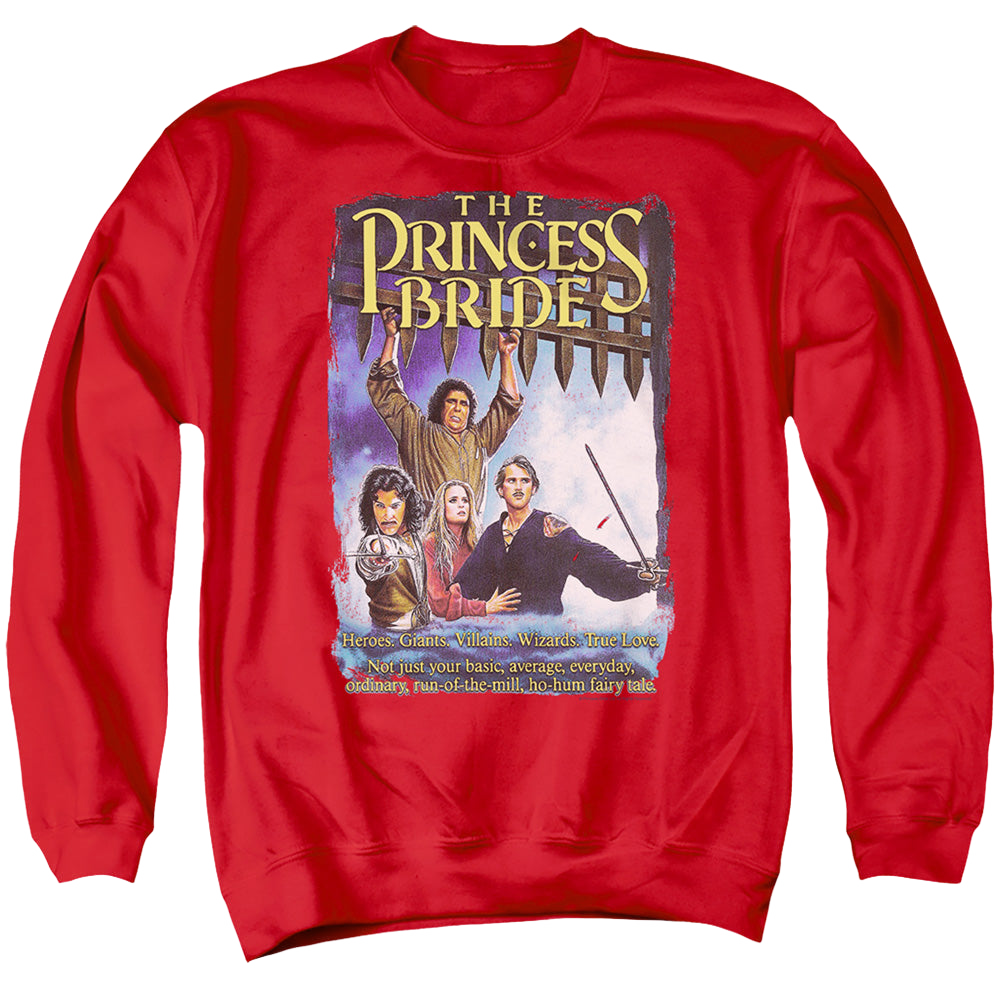 Princess Bride, The Alt Poster - Men's Crewneck Sweatshirt Men's Crewneck Sweatshirt The Princess Bride
