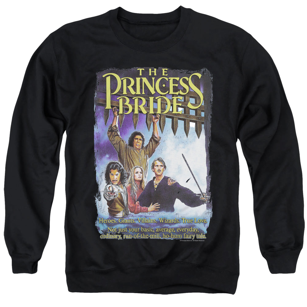 Princess Bride, The Alt Poster - Men's Crewneck Sweatshirt Men's Crewneck Sweatshirt The Princess Bride