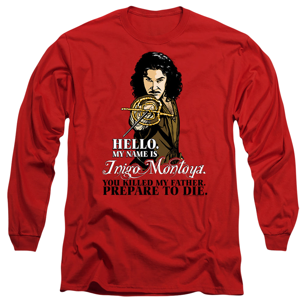 Princess Bride, The Hello - Men's Long Sleeve T-Shirt Men's Long Sleeve T-Shirt The Princess Bride