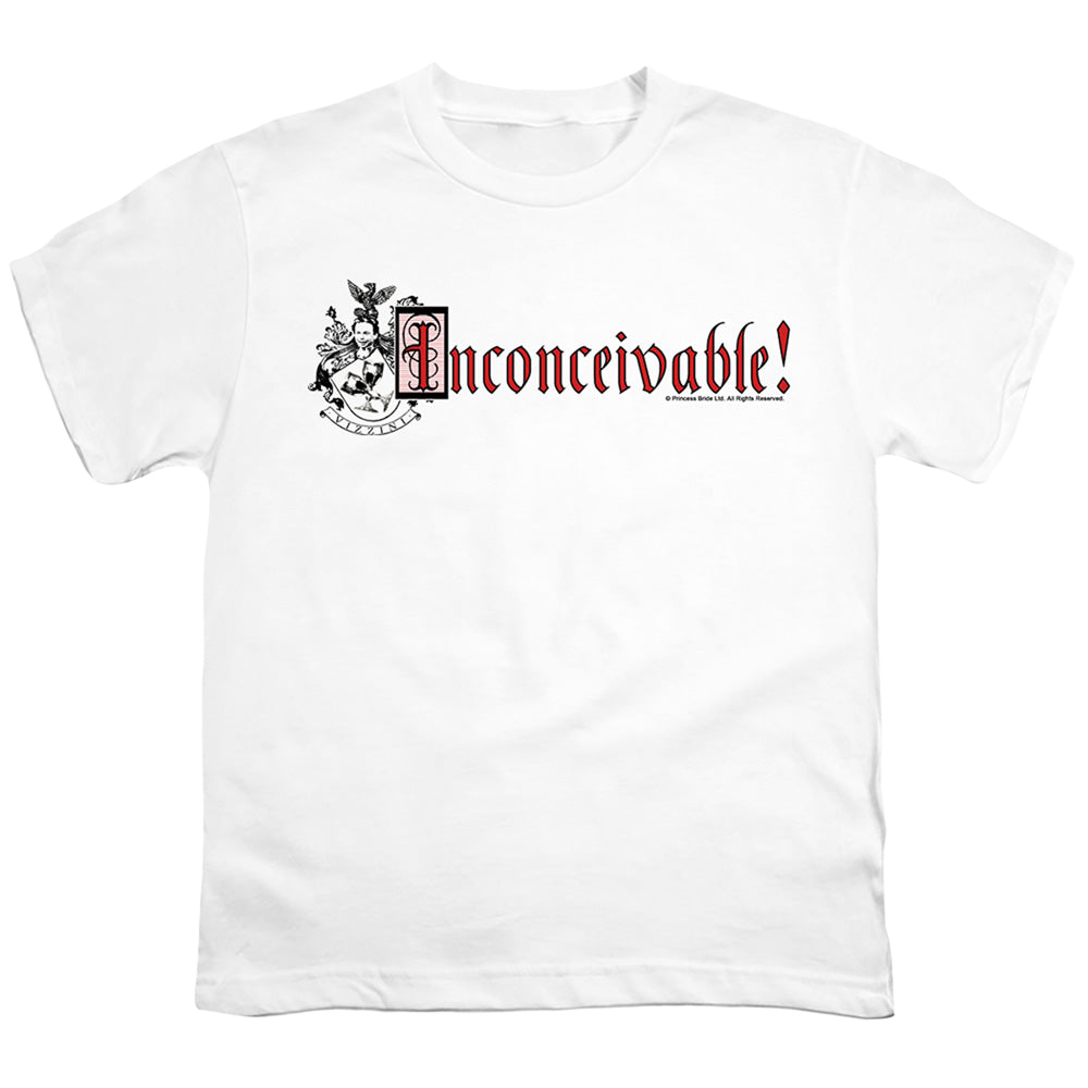 Princess Bride, The Vizzini Crest - Youth T-Shirt Youth T-Shirt (Ages 8-12) The Princess Bride