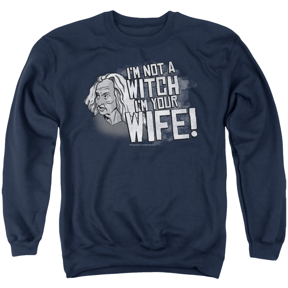 Princess Bride, The Not A Witch - Men's Crewneck Sweatshirt Men's Crewneck Sweatshirt The Princess Bride
