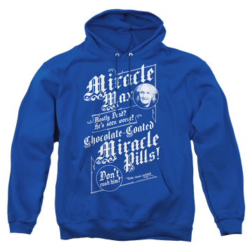 Royal pullover hoodie with The Princess Bride Miracle Max graphic