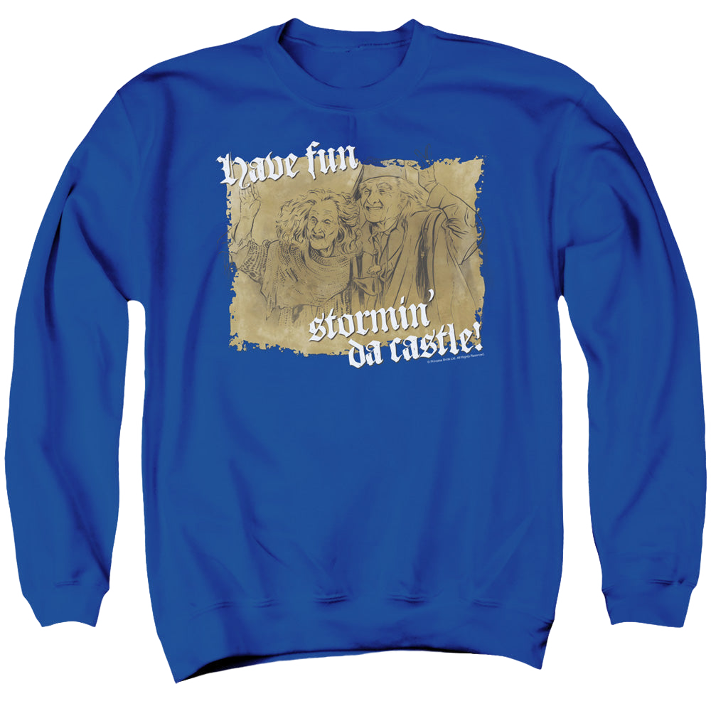 Princess Bride, The Stormin Da Castle - Men's Crewneck Sweatshirt Men's Crewneck Sweatshirt The Princess Bride