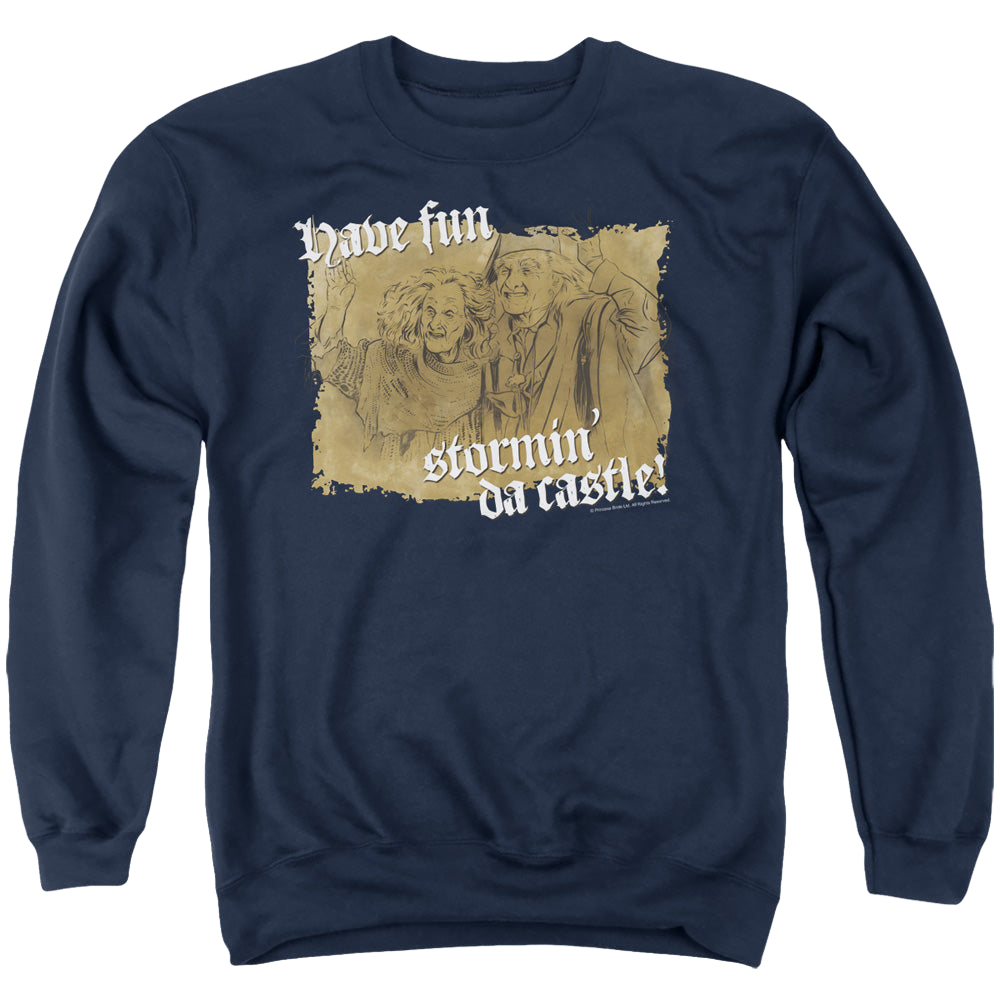 Princess Bride, The Stormin Da Castle - Men's Crewneck Sweatshirt Men's Crewneck Sweatshirt The Princess Bride