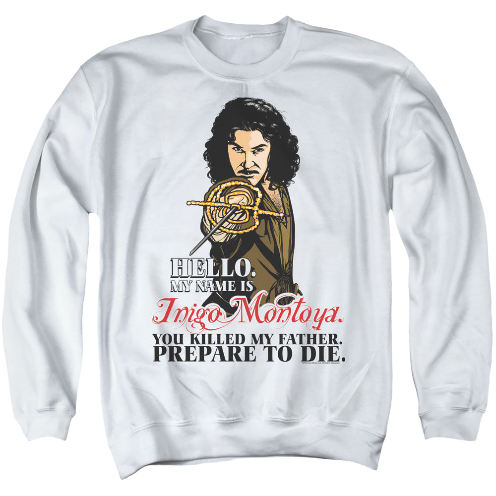 Princess Bride, The Hello - Men's Crewneck Sweatshirt Men's Crewneck Sweatshirt The Princess Bride