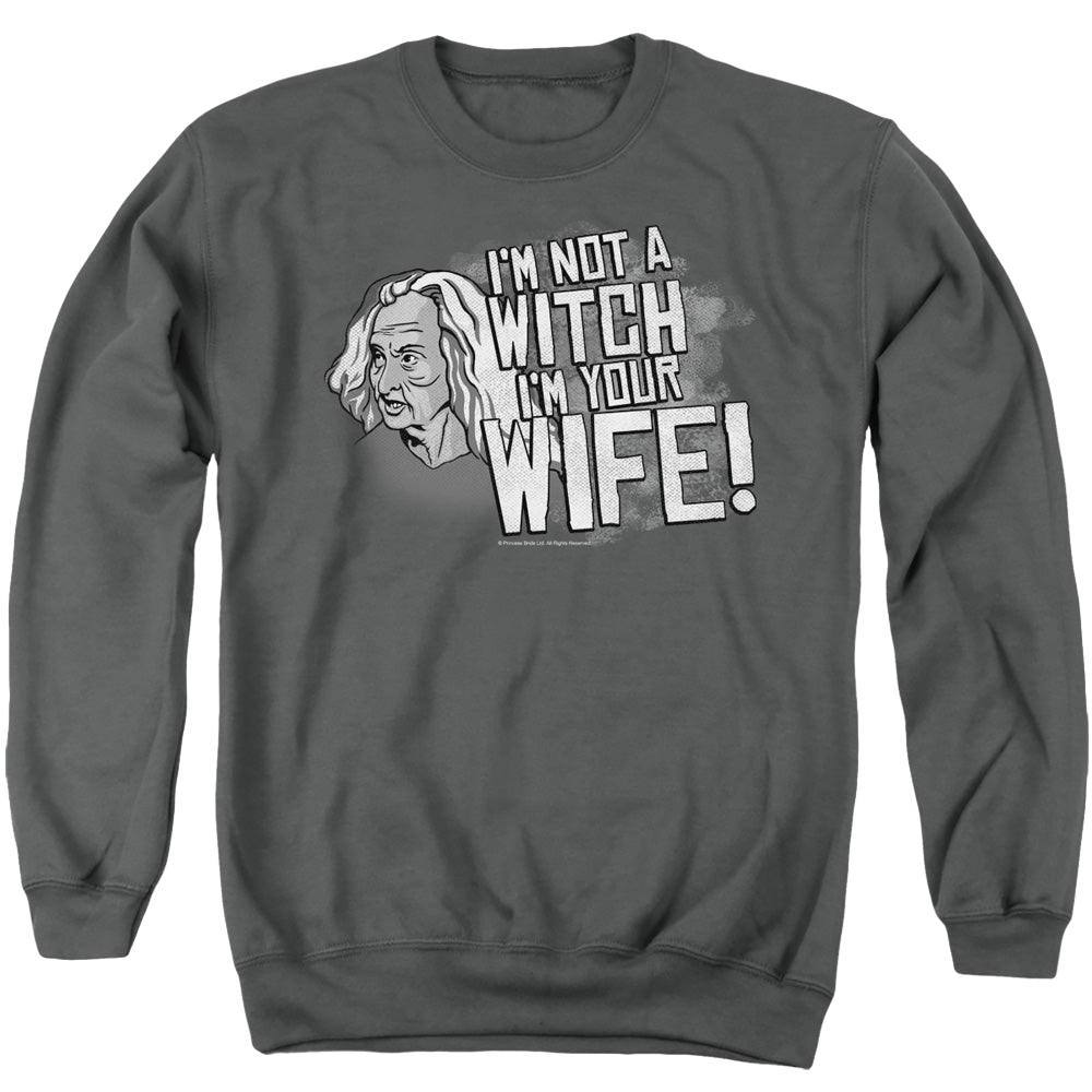 Princess Bride, The Not A Witch - Men's Crewneck Sweatshirt Men's Crewneck Sweatshirt The Princess Bride