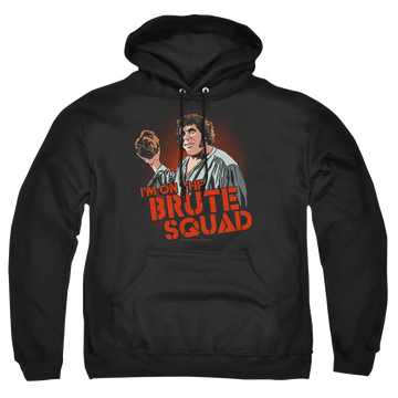 Black pullover hoodie with The Princess Bride Im On The graphic
