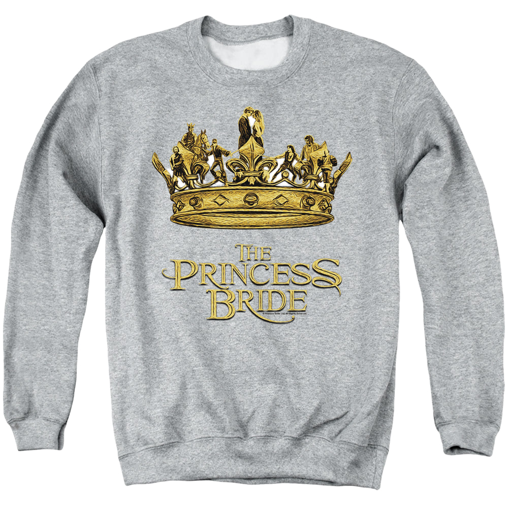 Princess Bride, The Crown - Men's Crewneck Sweatshirt Men's Crewneck Sweatshirt The Princess Bride