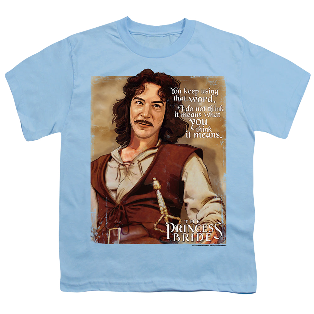 Princess Bride, The Word - Youth T-Shirt Youth T-Shirt (Ages 8-12) The Princess Bride