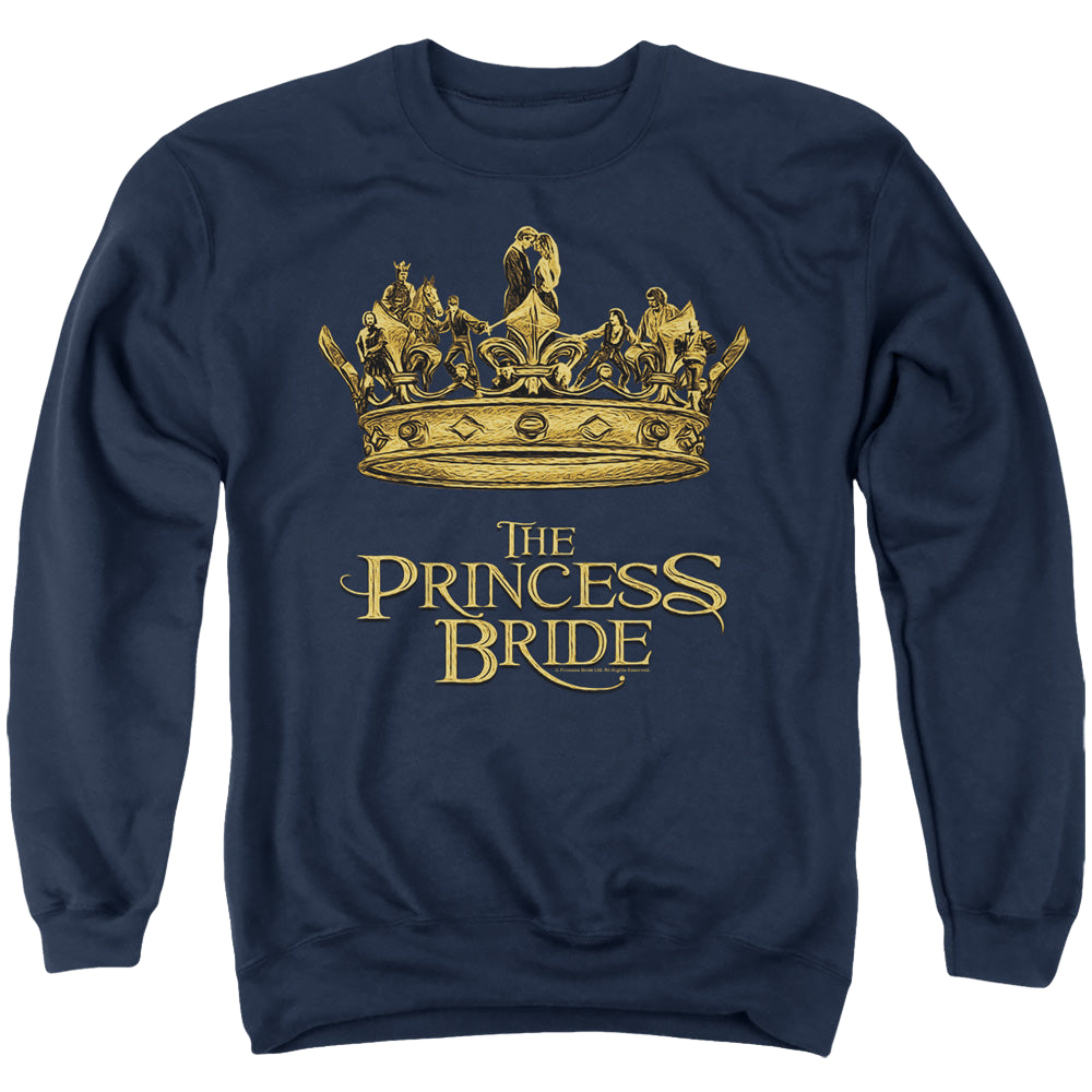 Princess Bride, The Crown - Men's Crewneck Sweatshirt Men's Crewneck Sweatshirt The Princess Bride