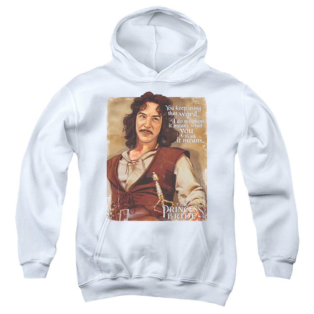 Princess Bride, The Word - Youth Hoodie Youth Hoodie (Ages 8-12) The Princess Bride