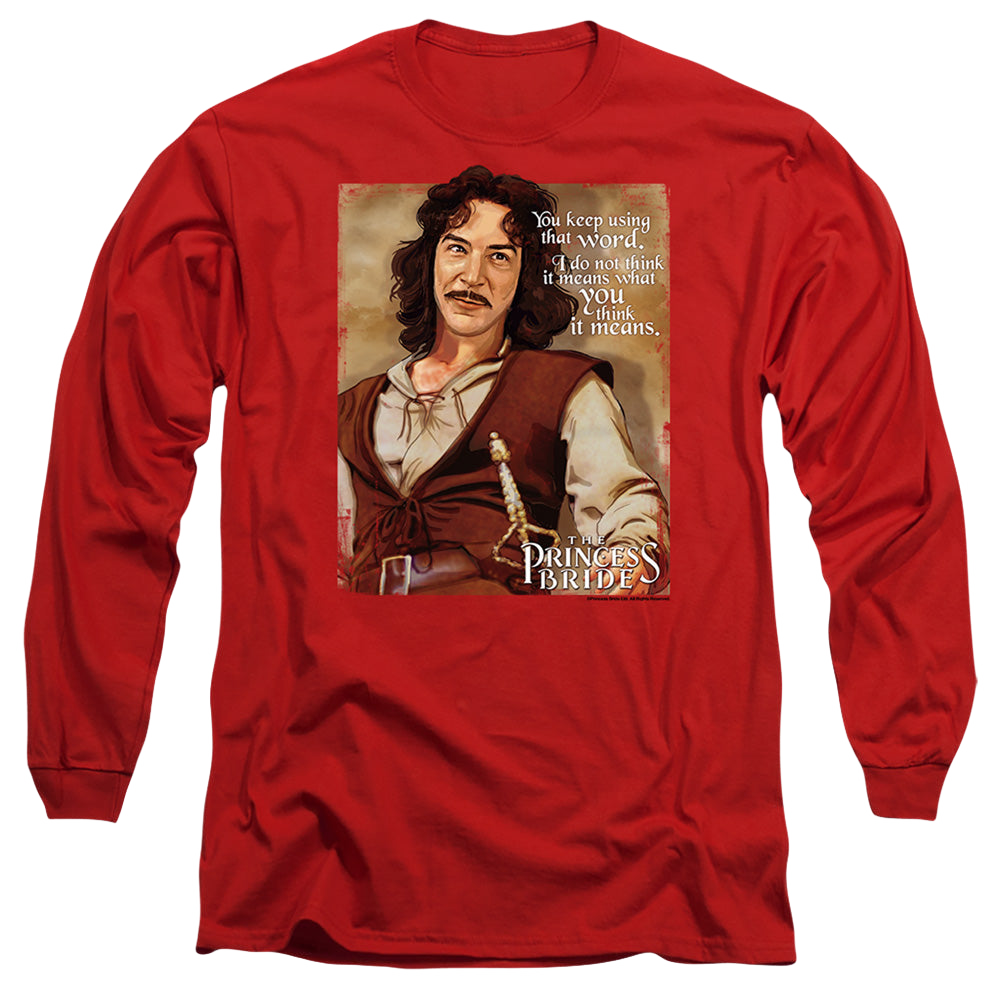Princess Bride, The Word - Men's Long Sleeve T-Shirt Men's Long Sleeve T-Shirt The Princess Bride