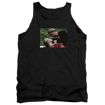 Black men's tank with The Princess Bride As You Wish graphic