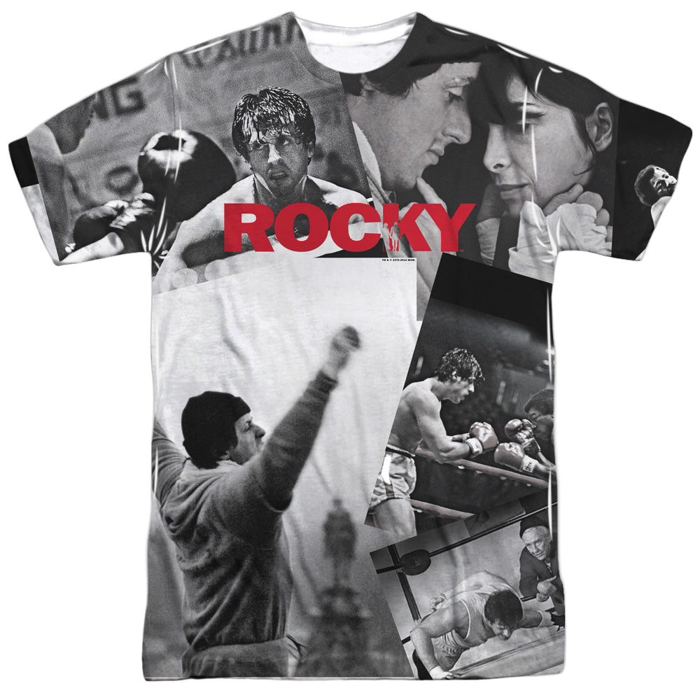 Rocky 40Th Anniversay Collage - Men's All-Over Print T-Shirt Men's All-Over Print T-Shirt Rocky