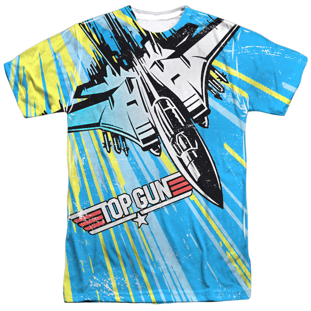 Top Gun Rad Jet - Men's All-Over Print T-Shirt Men's All-Over Print T-Shirt Top Gun