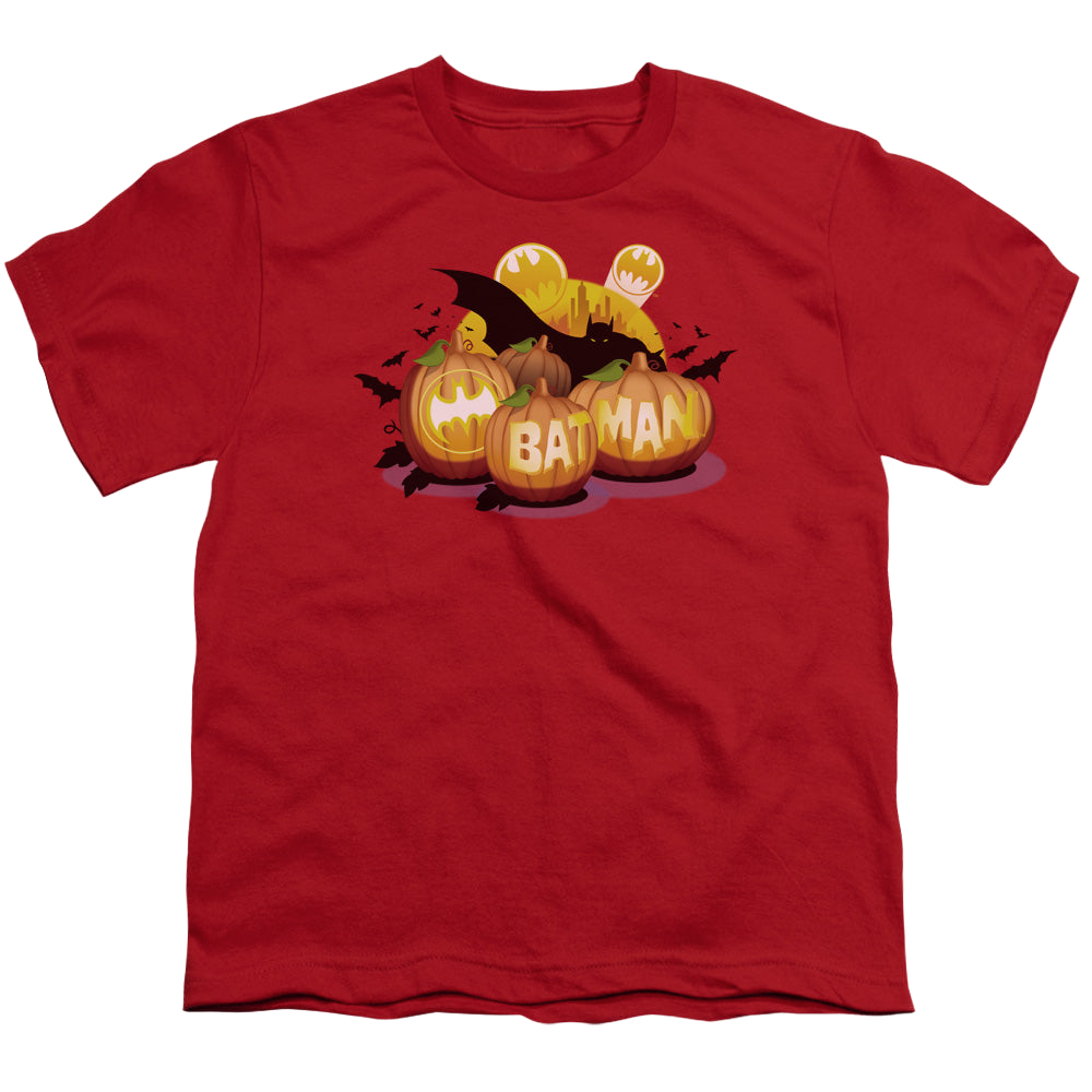 DC Batman Bat O Lanterns - Youth T-Shirt Youth T-Shirt (Ages 8-12) Batman