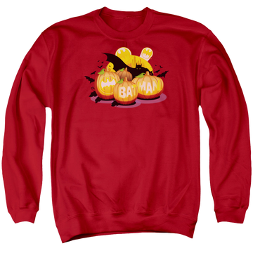 DC Batman Bat O Lanterns - Men's Crewneck Sweatshirt Men's Crewneck Sweatshirt Batman