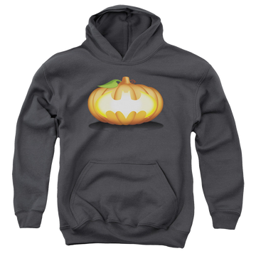 DC Batman Bat Pumpkin Logo - Youth Hoodie Youth Hoodie (Ages 8-12) Batman