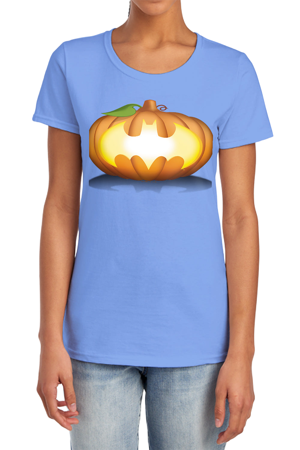 DC Batman Bat Pumpkin Logo - Women's T-Shirt Women's T-Shirt Batman