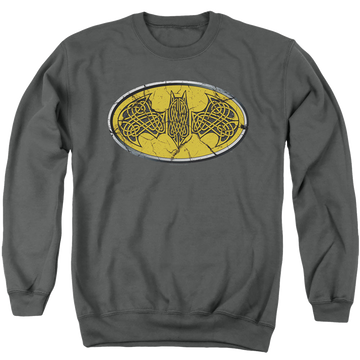 DC Batman Celtic Shield - Men's Crewneck Sweatshirt Men's Crewneck Sweatshirt Batman
