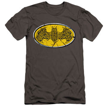 DC Batman Celtic Shield - Men's Premium Slim Fit T-Shirt Men's Premium Slim Fit T-Shirt Batman