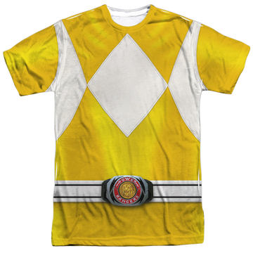 Mighty Morphin Power Rangers Yellow Ranger - Men's All-Over Print T-Shirt Men's All-Over Print T-Shirt Power Rangers