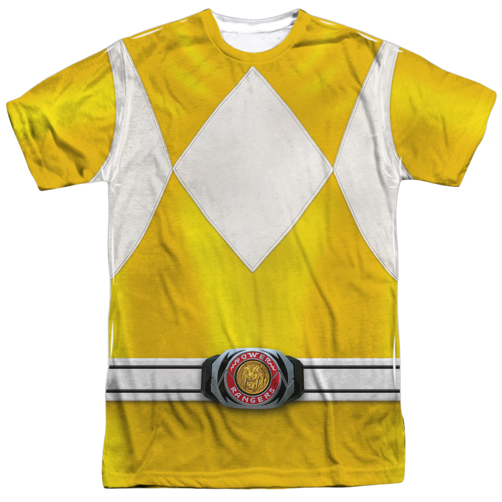 Mighty Morphin Power Rangers Yellow Ranger - Men's All-Over Print T-Shirt Men's All-Over Print T-Shirt Power Rangers