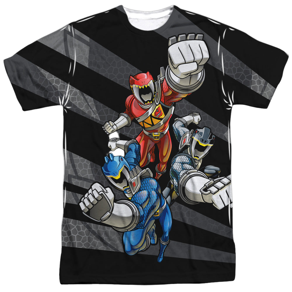 Power Rangers Dino Charge Lets Bolt - Men's All-Over Print T-Shirt Men's All-Over Print T-Shirt Power Rangers