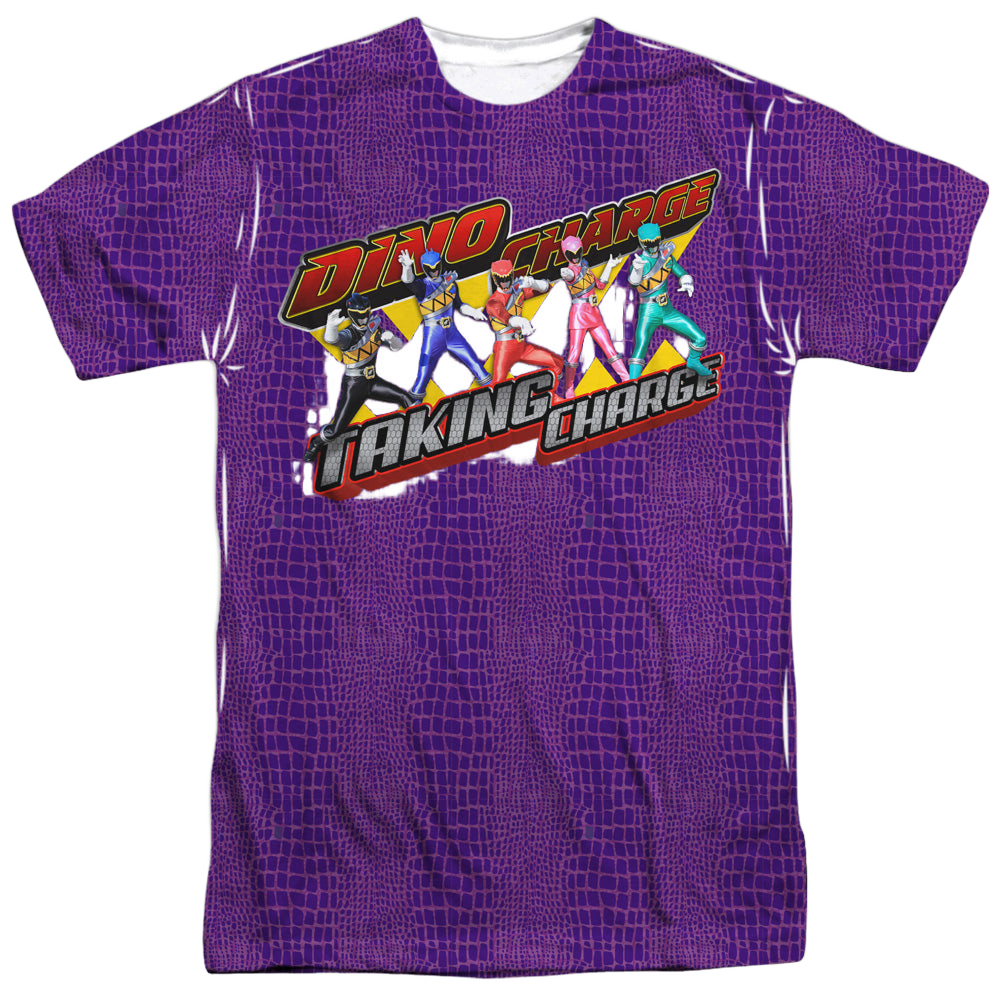 Power Rangers Dino Charge Taking Charge - Men's All-Over Print T-Shirt Men's All-Over Print T-Shirt Power Rangers