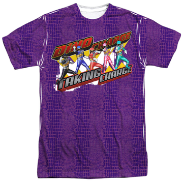 Power Rangers Dino Charge Taking Charge - Men's All-Over Print T-Shirt Men's All-Over Print T-Shirt Power Rangers