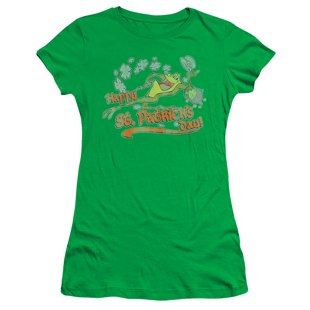 St. Patrick's Day Looney Tunes/Michigan J - Juniors T-Shirt Juniors T-Shirt St. Patrick's Day