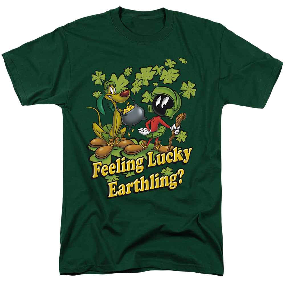 St. Patrick's Day Looney Tunes/Feeling Lucky - Men's Regular Fit T-Shirt Men's Regular Fit T-Shirt St. Patrick's Day