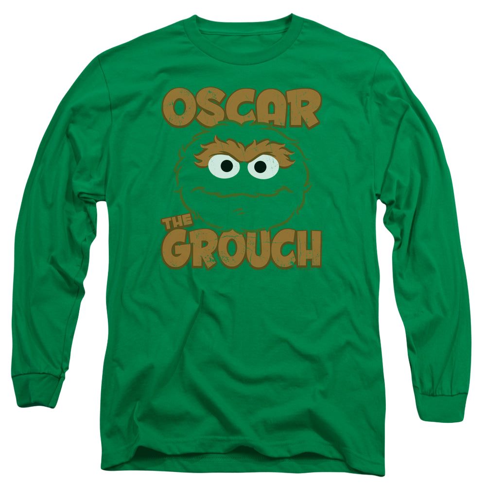 Sesame Street Oscar Sandwich - Men's Long Sleeve T-Shirt Men's Long Sleeve T-Shirt Sesame Street