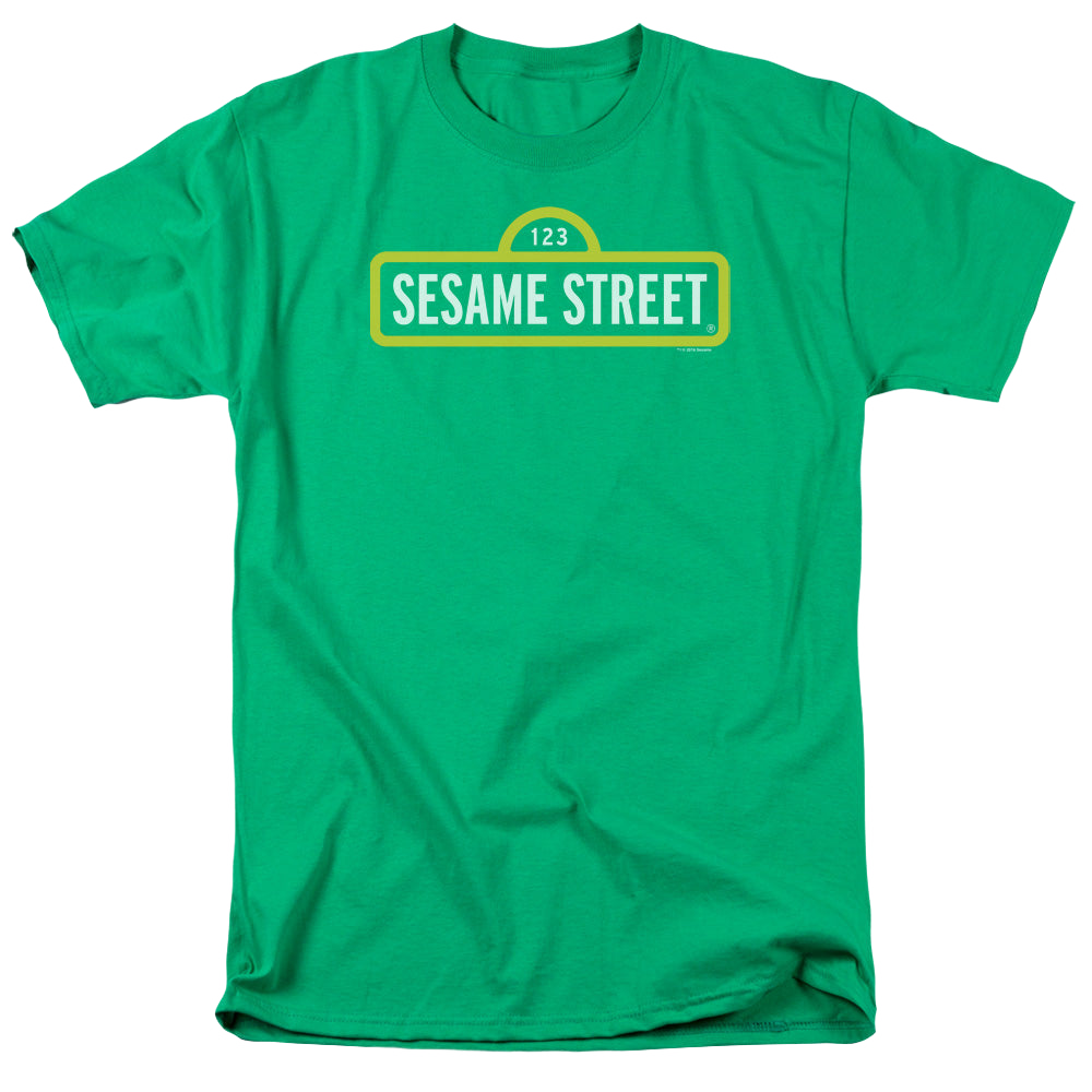 Sesame Street Logo - Men's Regular Fit T-Shirt Men's Regular Fit T-Shirt Sesame Street