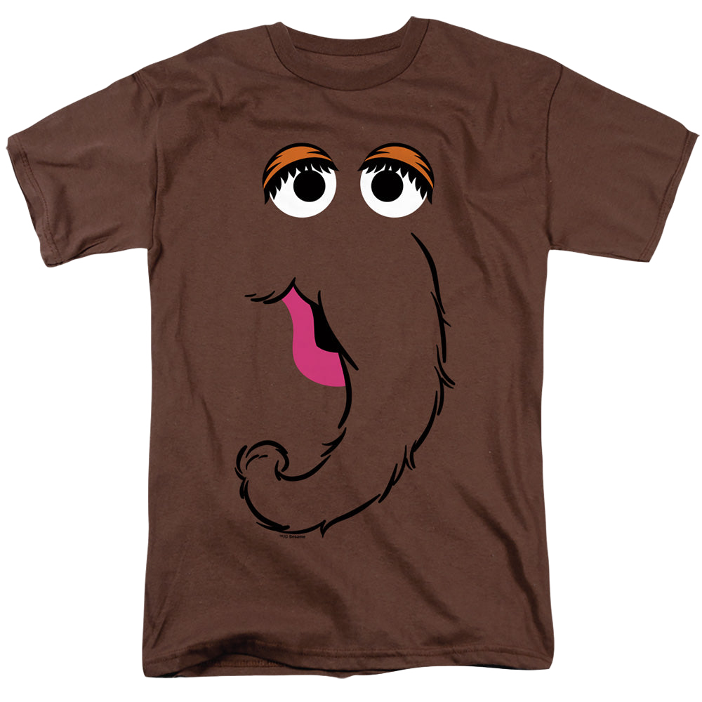 Sesame Street Snuffleupagus Face - Men's Regular Fit T-Shirt Men's Regular Fit T-Shirt Sesame Street