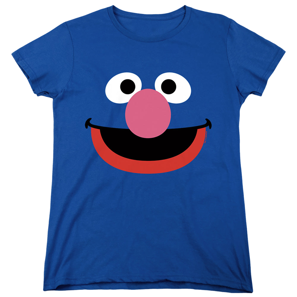 Sesame Street Grover Face - Women's T-Shirt Women's T-Shirt Sesame Street