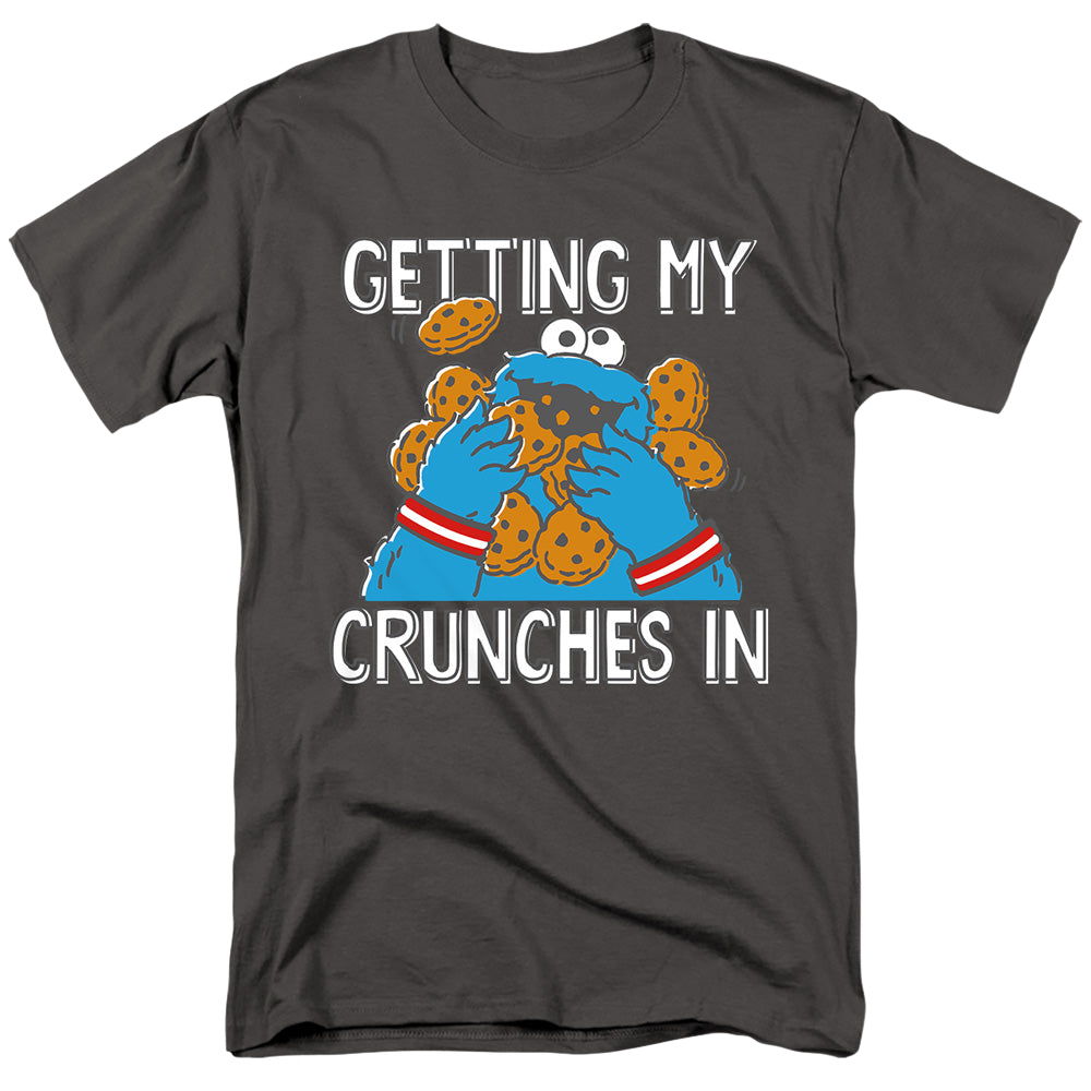 Sesame Street Cookie Monster My Crunches - Men's Regular Fit T-Shirt Men's Regular Fit T-Shirt Sesame Street