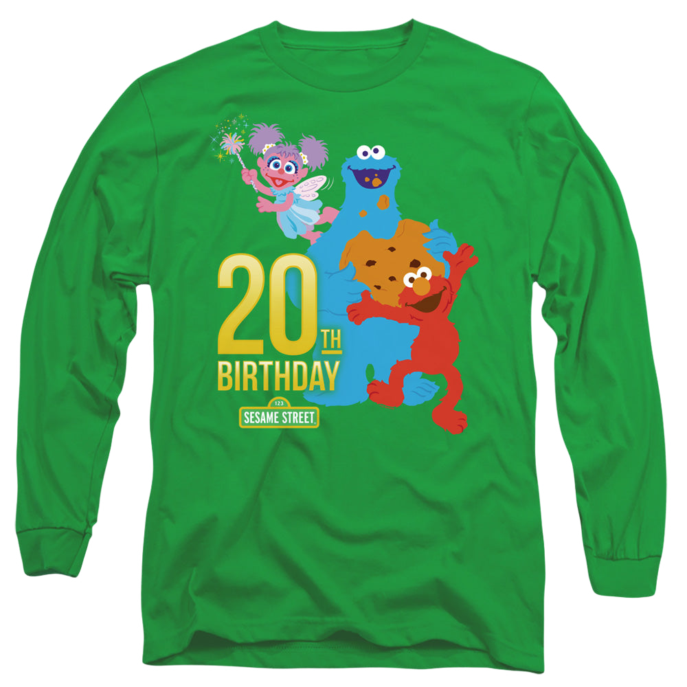 Sesame Street 20Th Birthday Group - Men's Long Sleeve T-Shirt Men's Long Sleeve T-Shirt Sesame Street