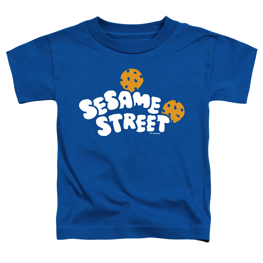 Sesame Street Cookie Logo - Kid's T-Shirt Kid's T-Shirt (Ages 4-7) Sesame Street