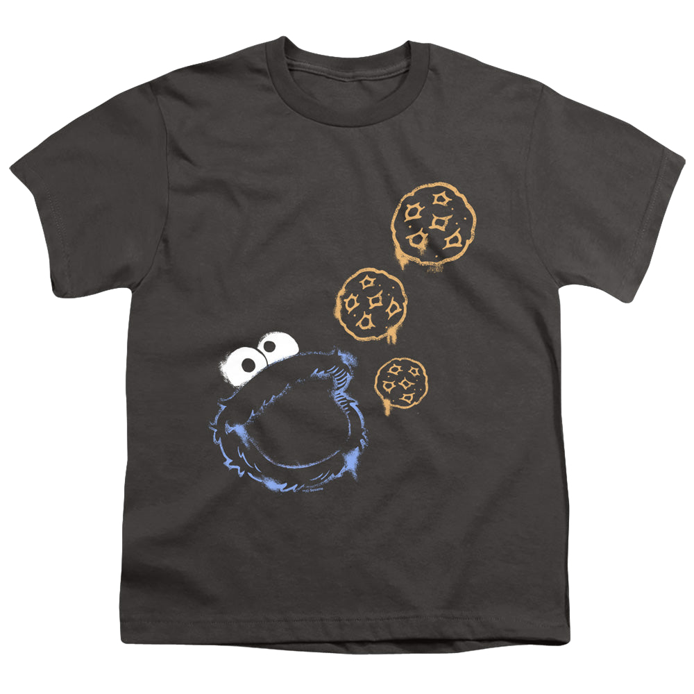 Sesame Street Cookie Spray - Youth T-Shirt Youth T-Shirt (Ages 8-12) Sesame Street