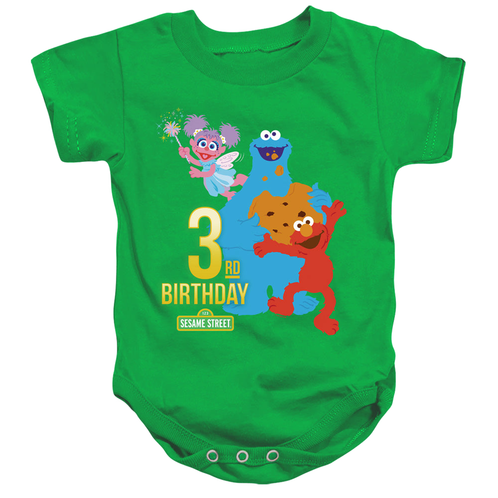 Sesame Street 3Rd Birthday - Baby Bodysuit Baby Bodysuit Sesame Street