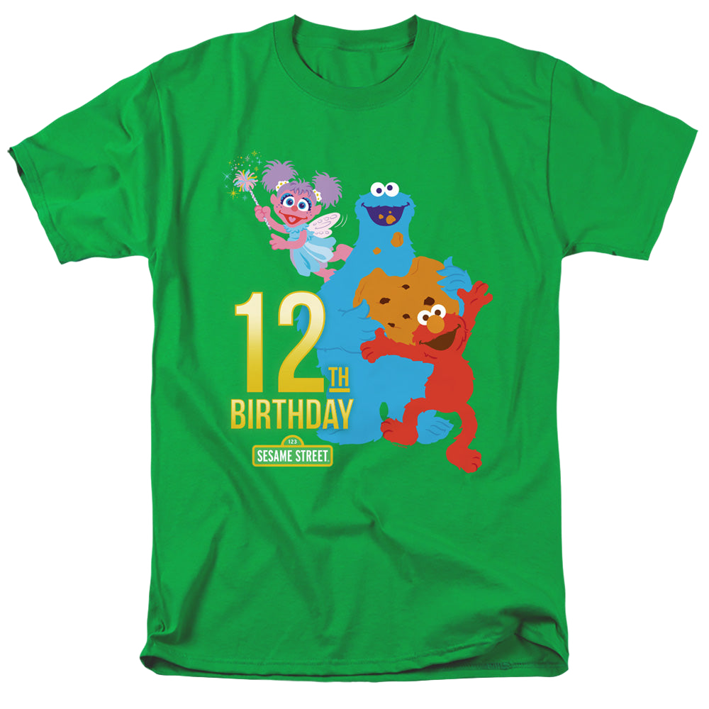 Sesame Street 12Th Birthday - Men's Regular Fit T-Shirt Men's Regular Fit T-Shirt Sesame Street
