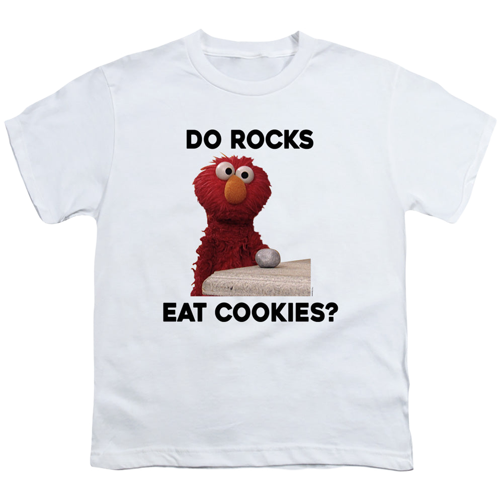 Sesame Street Do Rocks Eat Cookies? - Youth T-Shirt Youth T-Shirt (Ages 8-12) Sesame Street